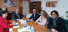 El Ayuntamiento se Reune con el Delegado Territorial de Salud y Consumo de la Junta de Andalucía en Granada